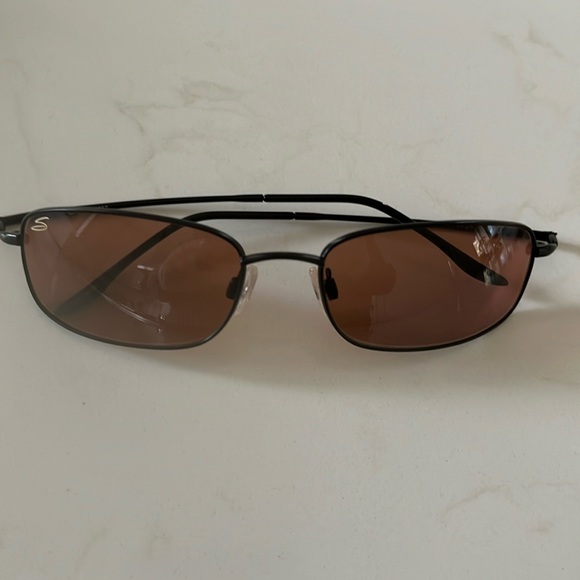 Serengeti Accessories - Serengeti Black Frame Brown Lens Sunglasses